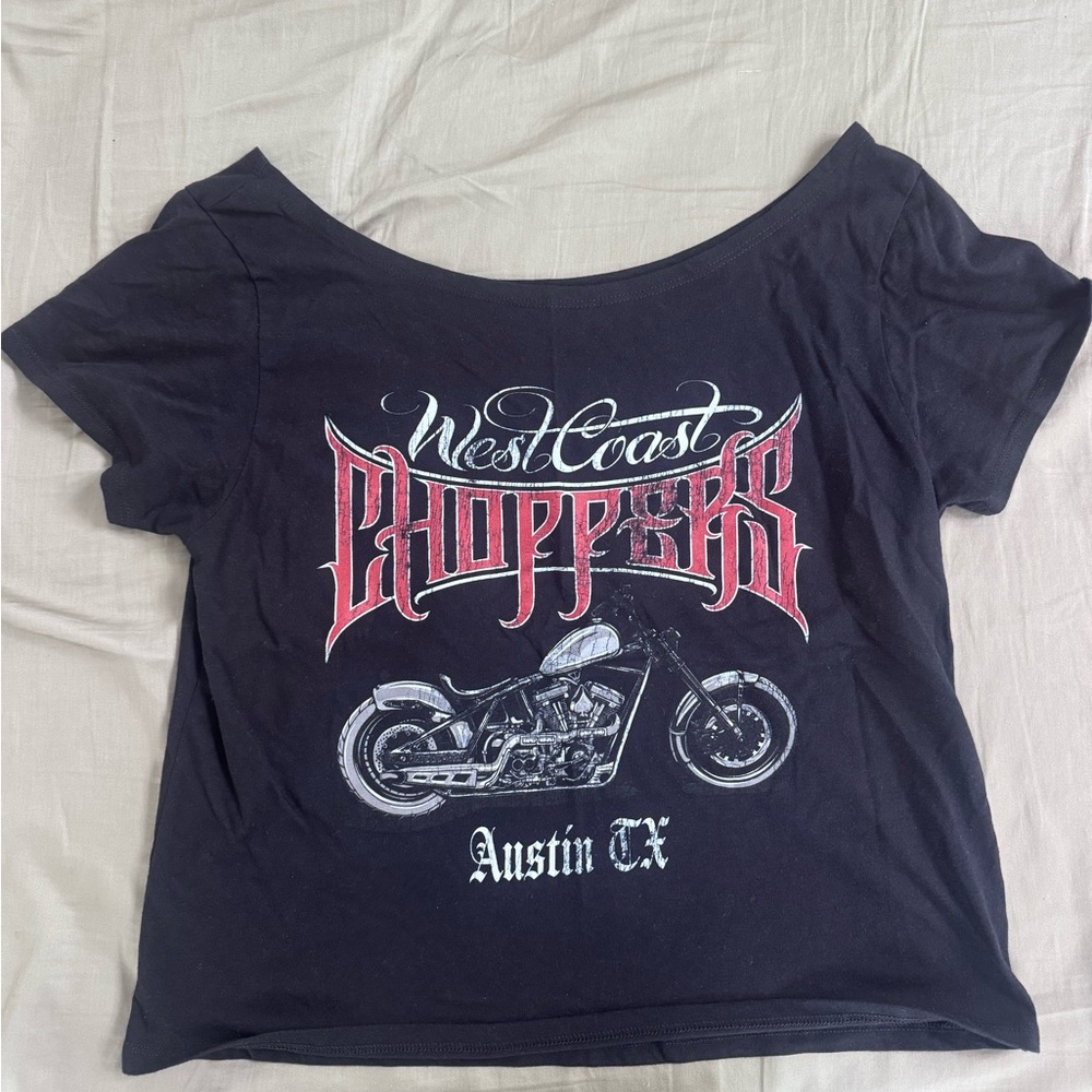 West Coast Choppers Black Graphic Tee